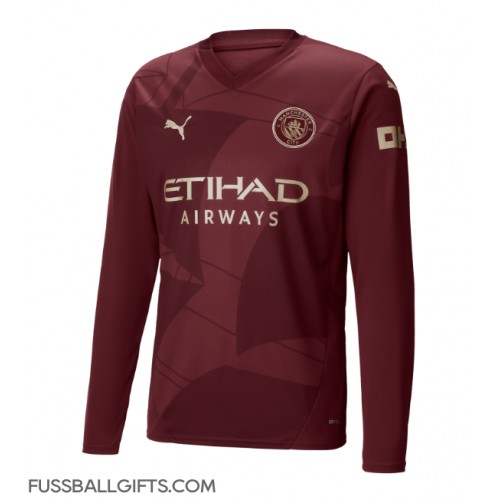 Manchester City Fußballbekleidung 3rd trikot 2024-25 Langarm